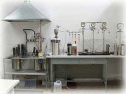 The laboratory room before